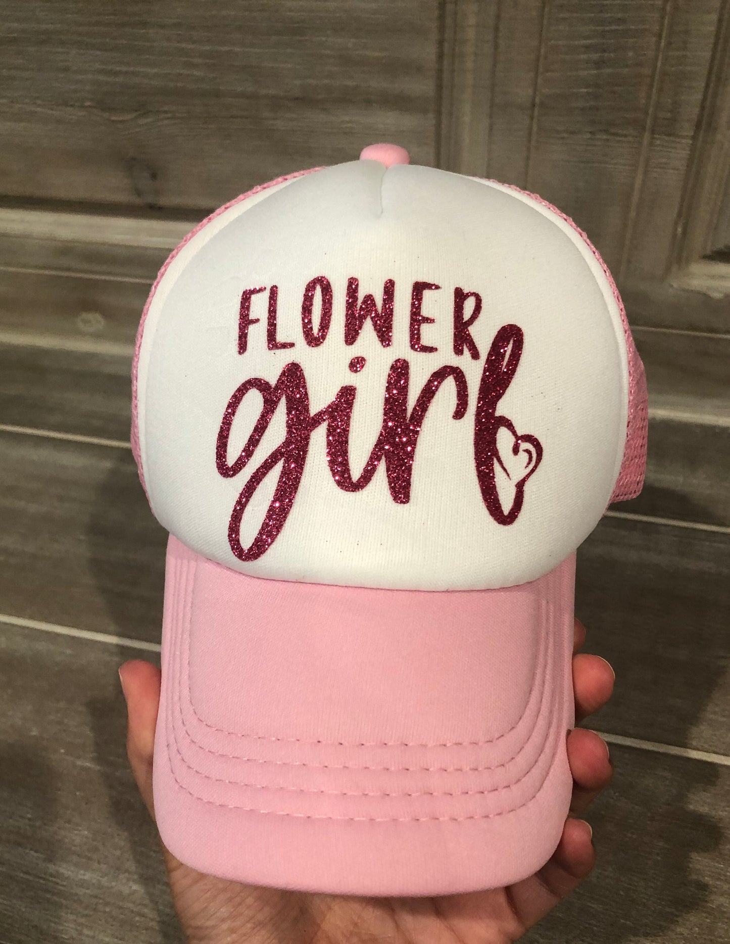 Kids trucker hats - wedding party