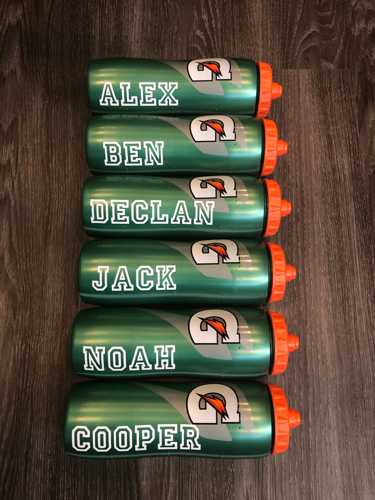 Gatorade Personalized Sports Bottle 32 oz WHITE FONT