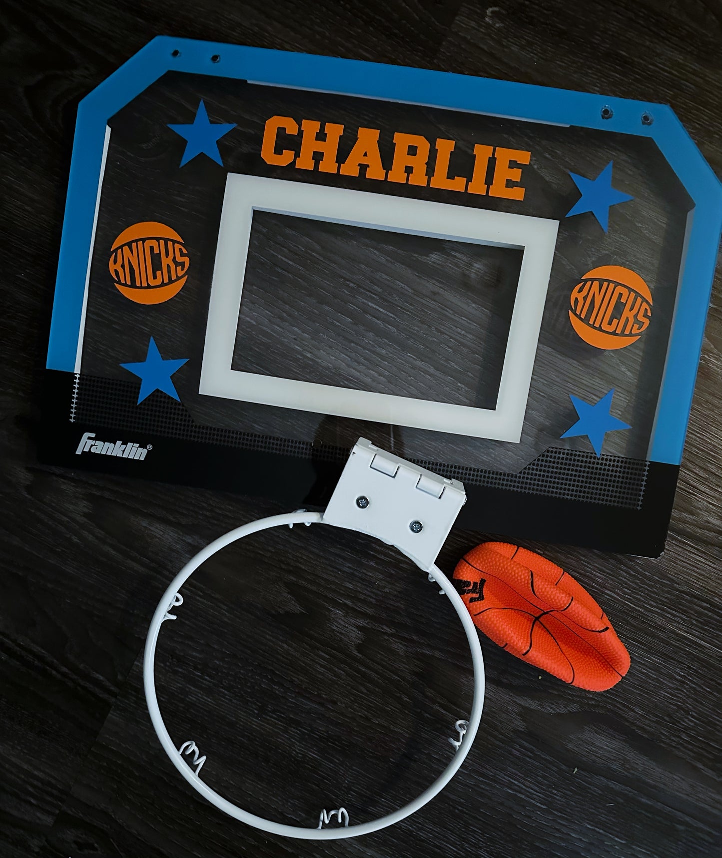 Over door basketball hoop and ball - custom