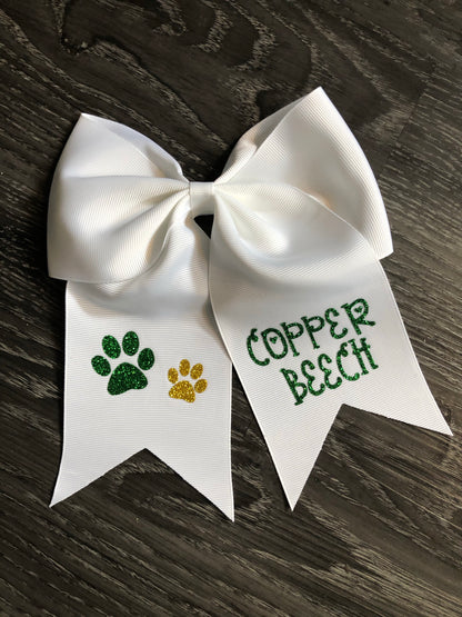 Hair Bow with custom details