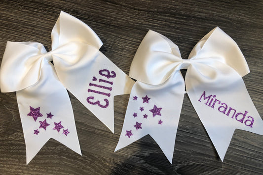 Hair Bow with custom details